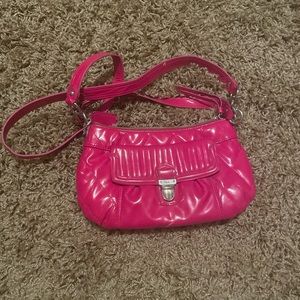 Coach hot pink purse